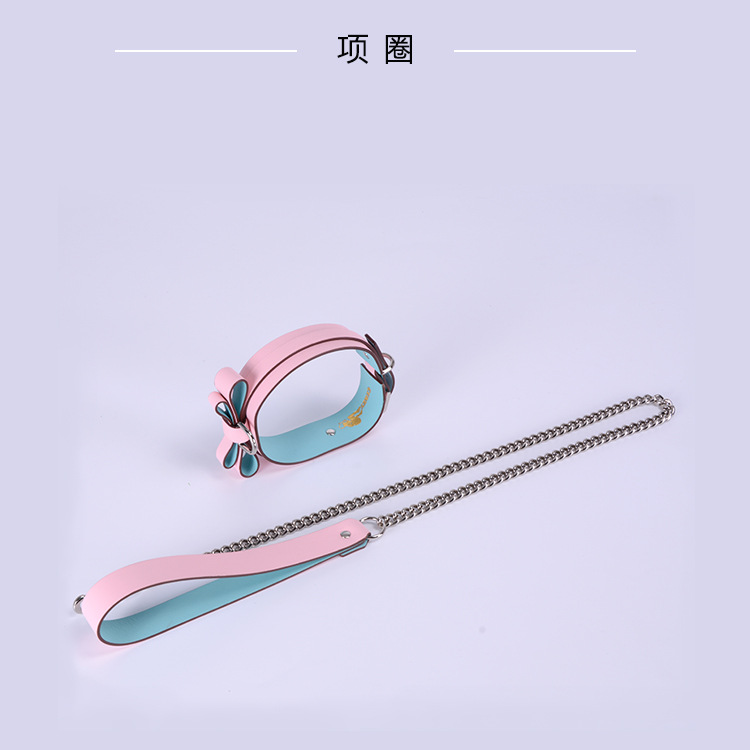 msoul男女床上捆绑手铐脚铐面具趣用品sm手铐项圈惩罚性用具趣情调教