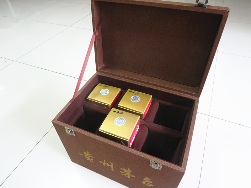 锦盒礼品盒木质锦盒飞天生肖茅台酒盒木箱木盒茅台酒礼盒礼品包装盒