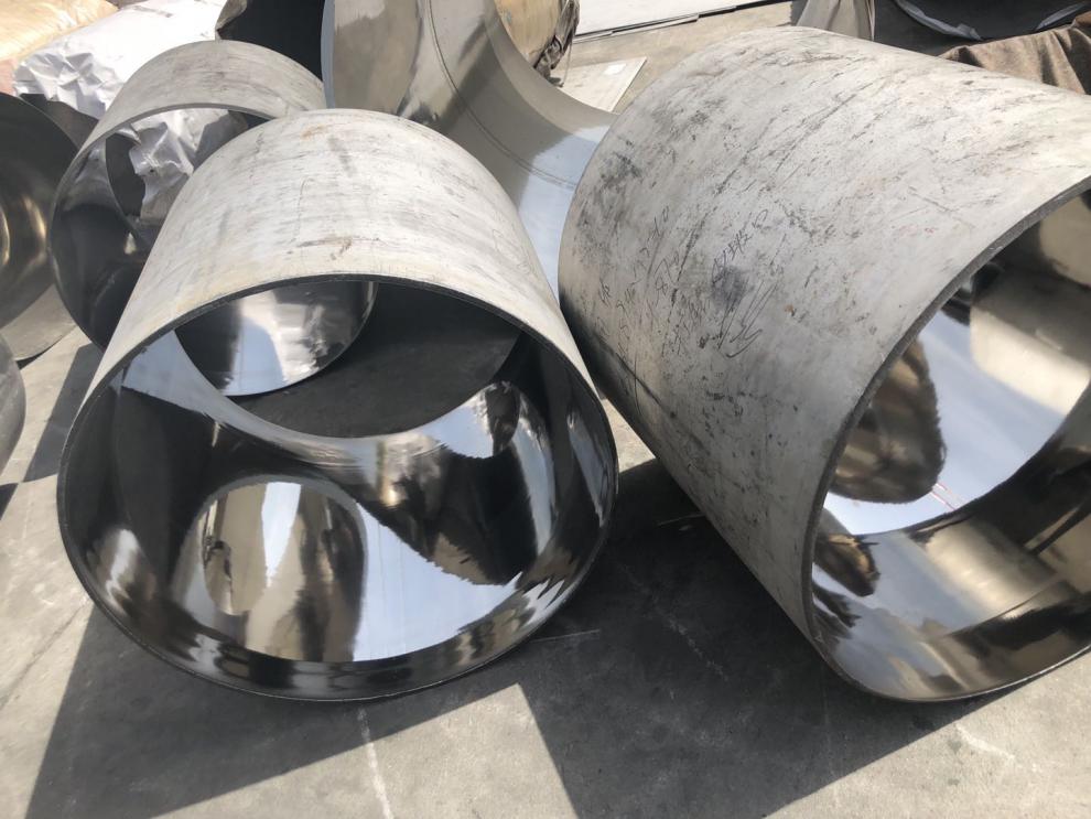 304不锈钢封头椭圆形碟形半球锥形平底碳钢堵盖封头管帽抛光封头