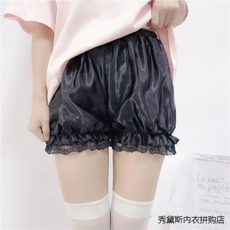 女士高腰收腹提臀束缚内裤无痕安裤白色安裤女夏季可外穿打底裤防走光