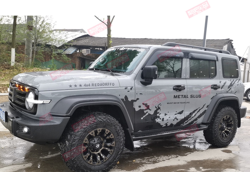 适用于坦克300车贴拉花越野车身涂装拉花坦克300改装饰汽车贴纸贴花