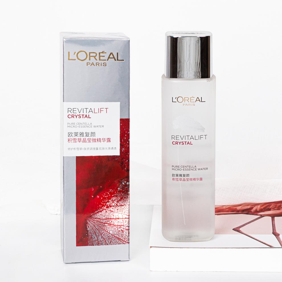 欧莱雅复颜积雪草晶莹微精华露240ml爽肤水