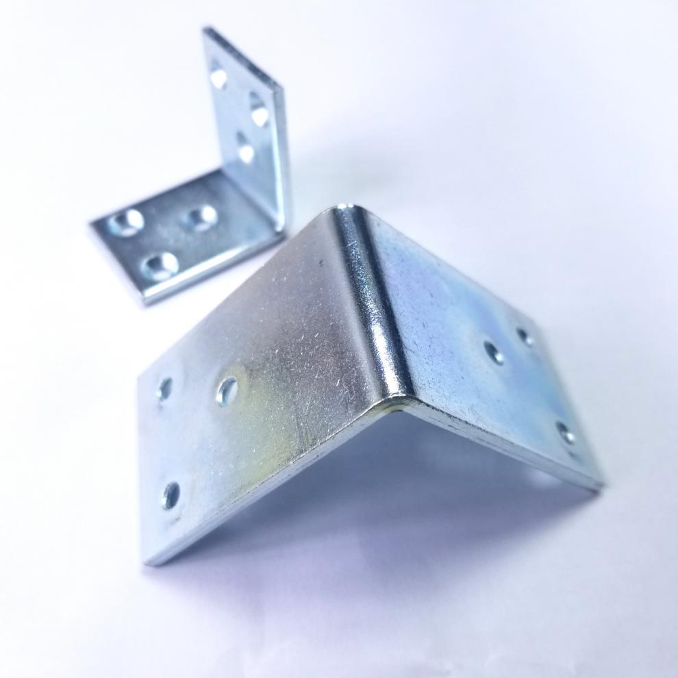 不锈钢三角支架角码角铁90度直角固定块连接件桌加固三角铁片l型支架