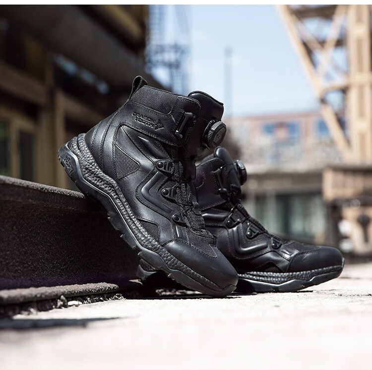 龙牙二代龙隐战术靴中帮户外登山徒步靴作战训练工装户外特战鞋男