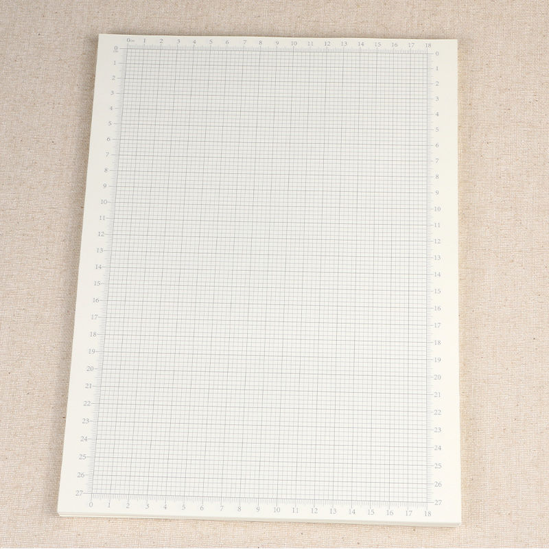 双面5mm网格纸a4a3坐标纸刻度纸点点纸方格纸设计版型绘图纸 a4 坐标