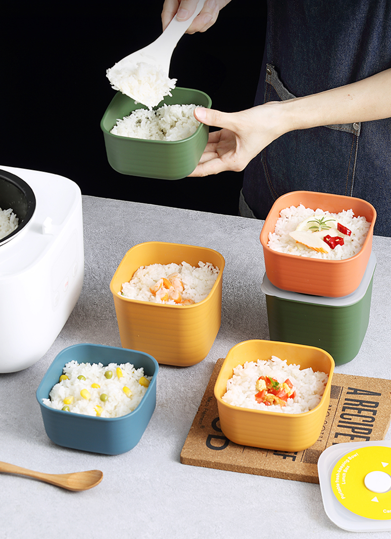 2022新品米饭分装盒杂粮米饭分装冷冻盒糙米饭减脂餐定量小饭盒冰箱