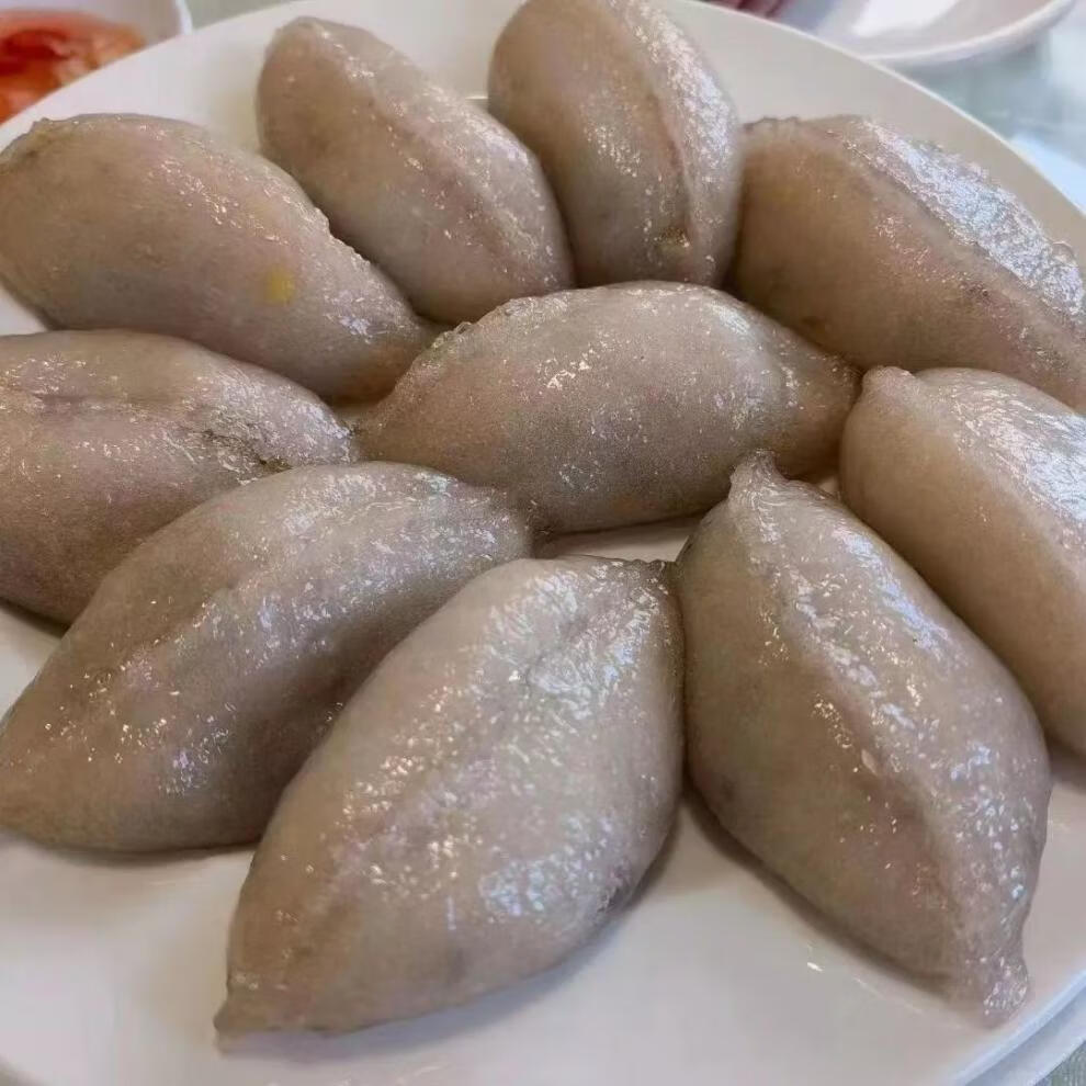 当天新鲜现做发货客家梅州大埔笋粄笋饺木薯粉一份五个 6份鲜笋 
