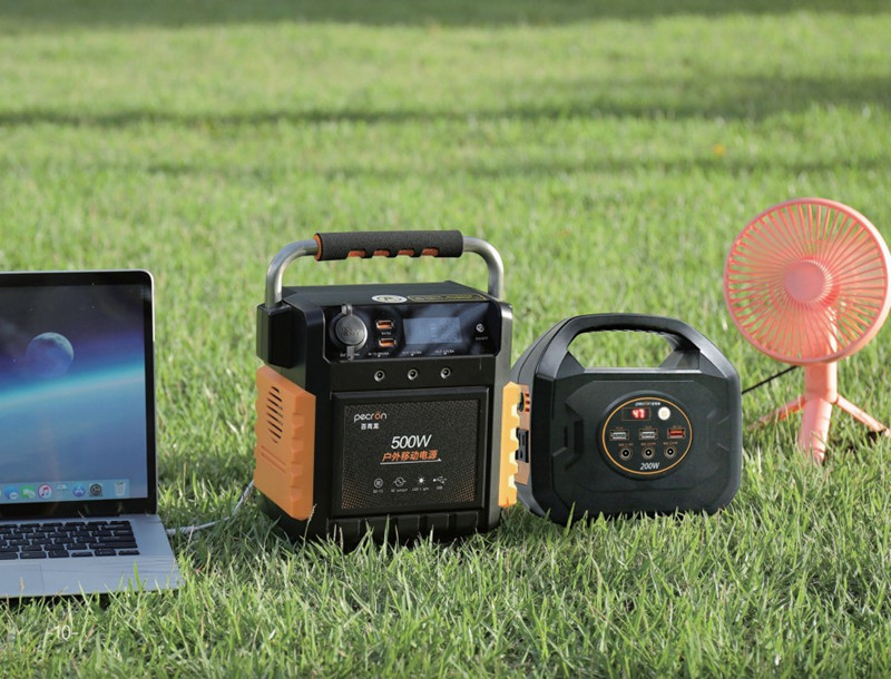 定制百克龙户外移动电源220v大容量600w锂电池电源可太阳能充电 b500
