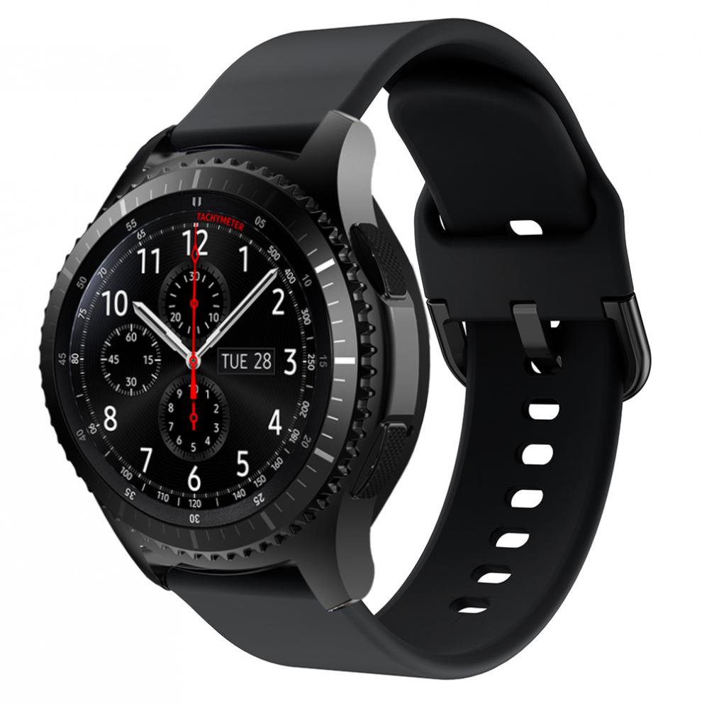 适用设配中兴zte quartz zw10/咕咚gps运动手表s1 x3软硅胶表带20mm22