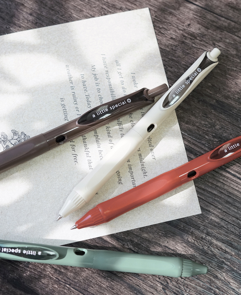 日本kokuyo国誉中性笔学生用黑色笔复古一米新纯按动彩色考试办公专用