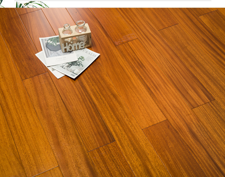 【现货速发】实木地板原木圆盘豆 a级圆盘豆纯实木地板天然原木番龙眼