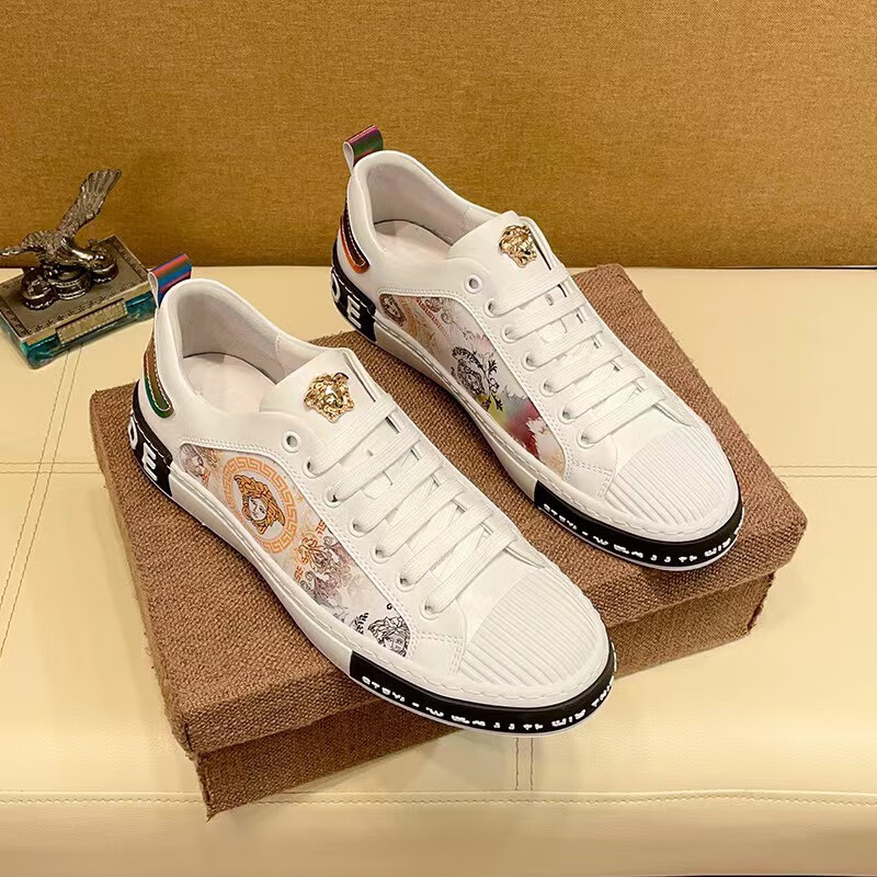 瓦萨琪欧洲站男鞋 2022新款欧洲站轻奢男鞋休闲小白