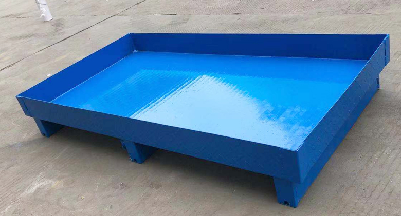 防漏油漏水接油盘防渗漏金属铁托盘容器油桶防漏托盘危废液体平台 650