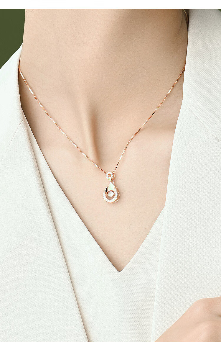 洛丽亚璀璨之星项链925银项链女简约日韩银饰项链吊坠时尚饰品情人节