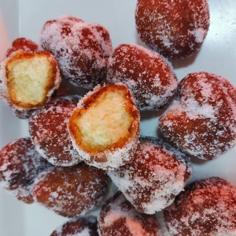 500g糖枣张家口特产胡麻油糕点中国蛋子糖枣开口笑老式