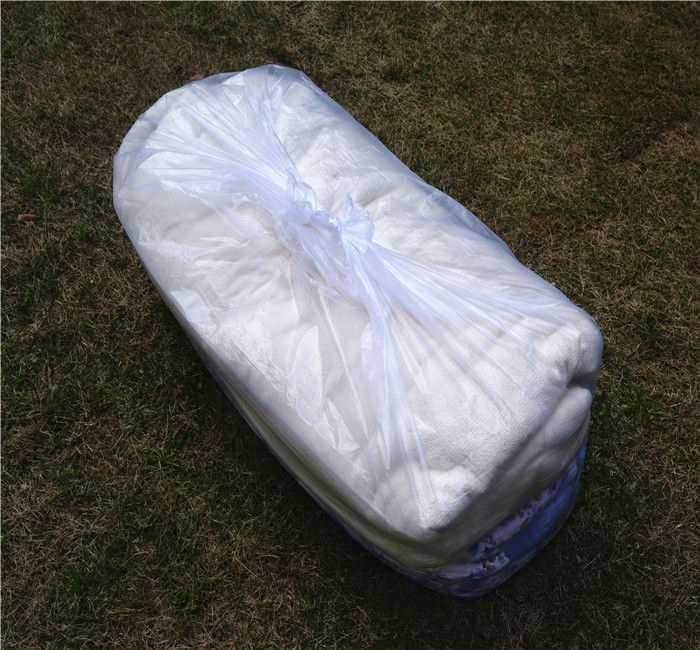 恬星加厚手提塑料袋白色加大加大号手提塑料大袋子收纳透明大袋白色