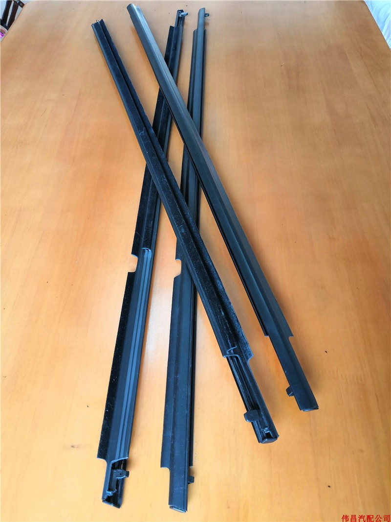 适用丰田威驰 rav4 汉兰达车门窗玻璃外压条挡水密封胶条外压条 rav4