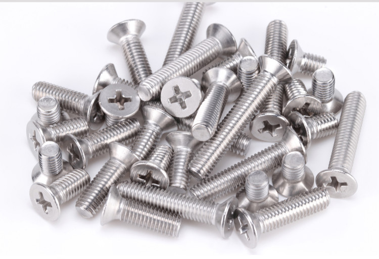 304不锈钢沉头螺丝十字平头螺丝沉头机牙螺钉平头螺丝螺栓m6 m8 m10 m