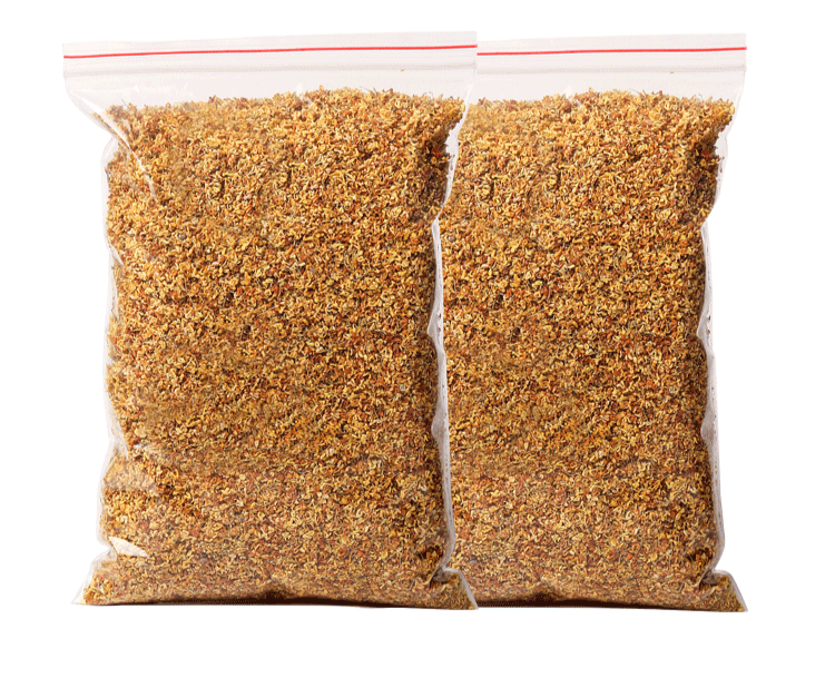 桂花茶干桂花浓香型花茶食用桂林黄金干桂花茶包泡水散装500g500克