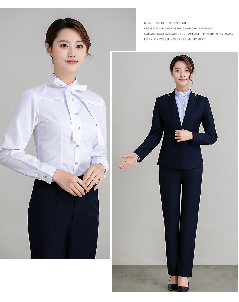 中国移动工作服女套装销售营业员工装外套裤子衬衫手机店制服品质定制