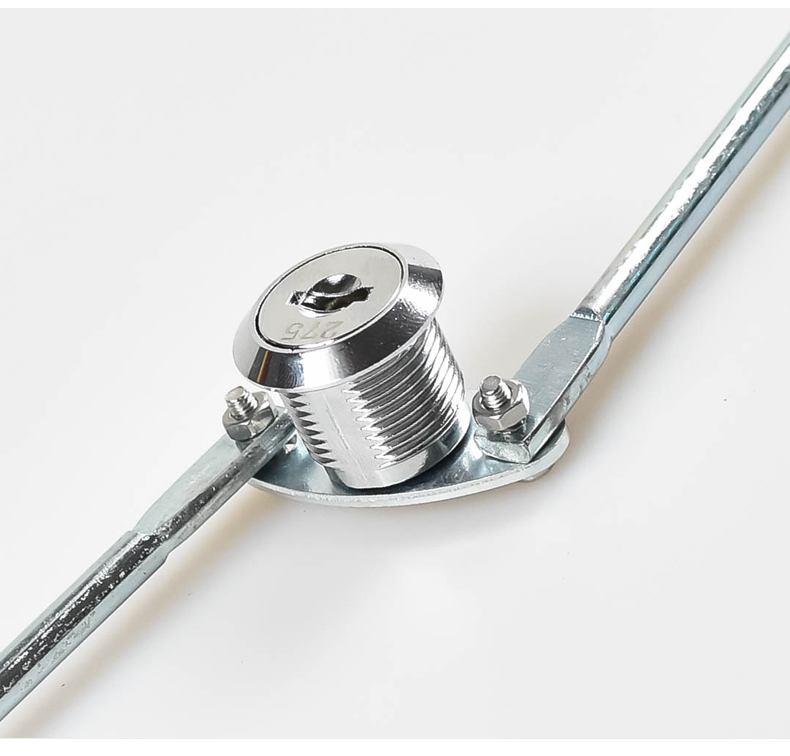 文件柜锁铁皮柜门锁连杆锁更衣柜上下天地锁档案柜锁心员工柜子锁 锁