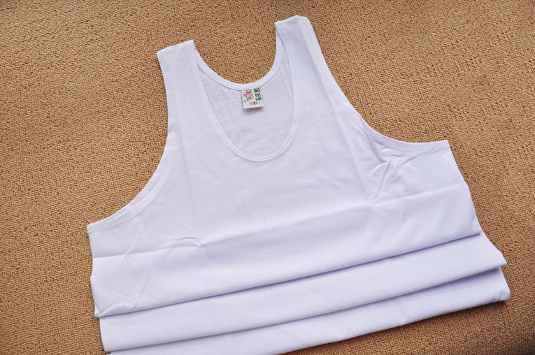 南极人高端轻奢纯棉菊花牌老头衫男士纯棉打底背心全棉内衣中老年人