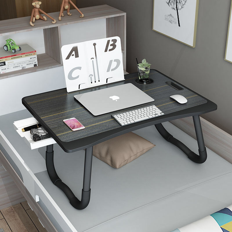 床上小桌子笔记本电脑桌懒人桌学习桌 达亿佳可折叠书桌学生电脑小