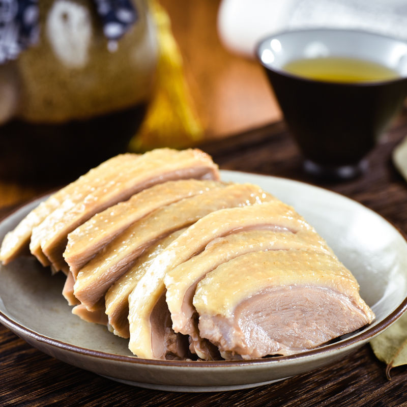 南京特产盐水鸭咸水鸭真空保鲜即食老卤特产120g-1kg卤味熟食 500g盐