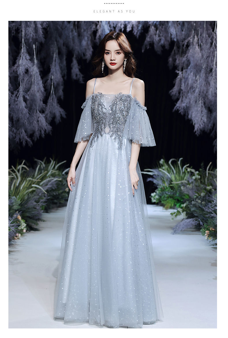 2021年夏季图案:纯色裙长:长裙袖长:短袖风格:性感类别:晚礼服摆型:a