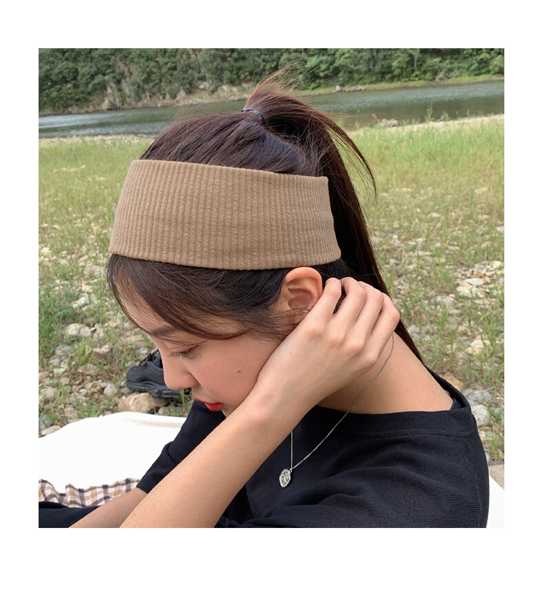 运动发带运动头箍夏季薄款网红运动发带头带女洗脸外出户外跑步吸汗