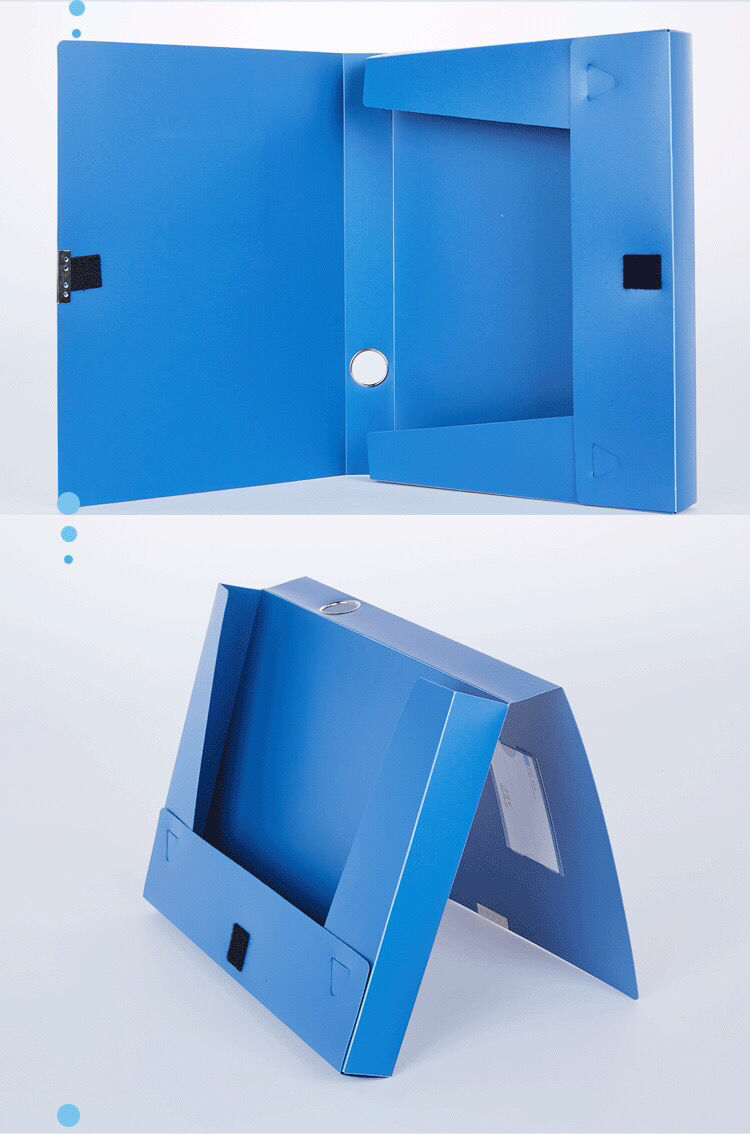 温妤wxpyu 莫兰迪档案盒文件资料盒a4彩色文件夹盒会计凭证盒塑料文件