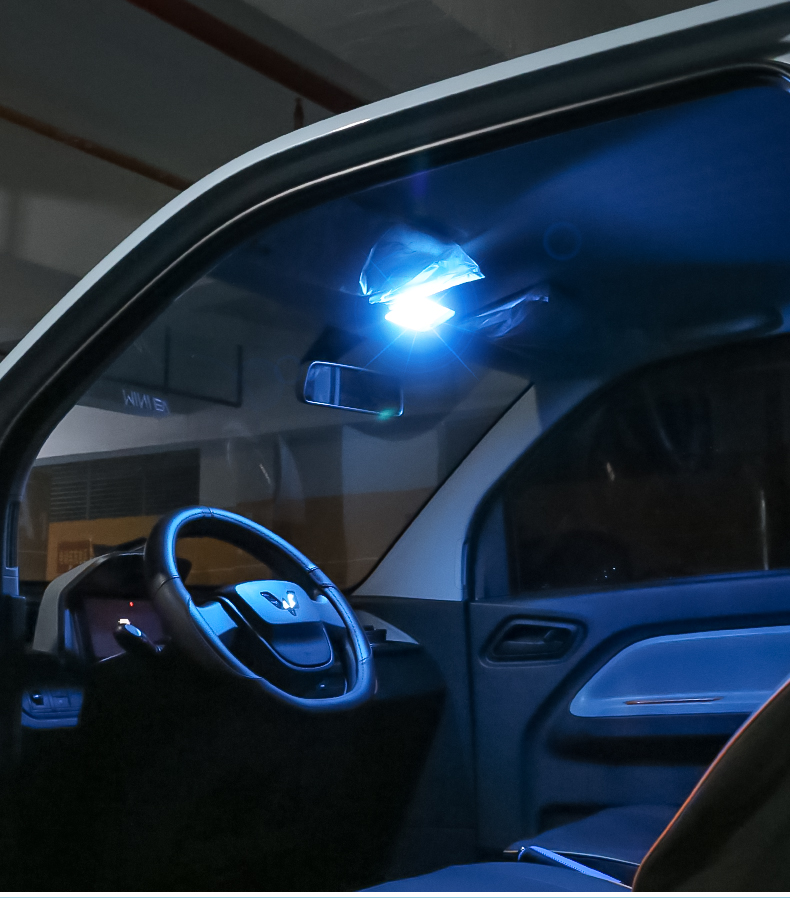 点缤适用于五菱宏光miniev阅读灯led车内灯照明室内车顶灯炮迷你内饰