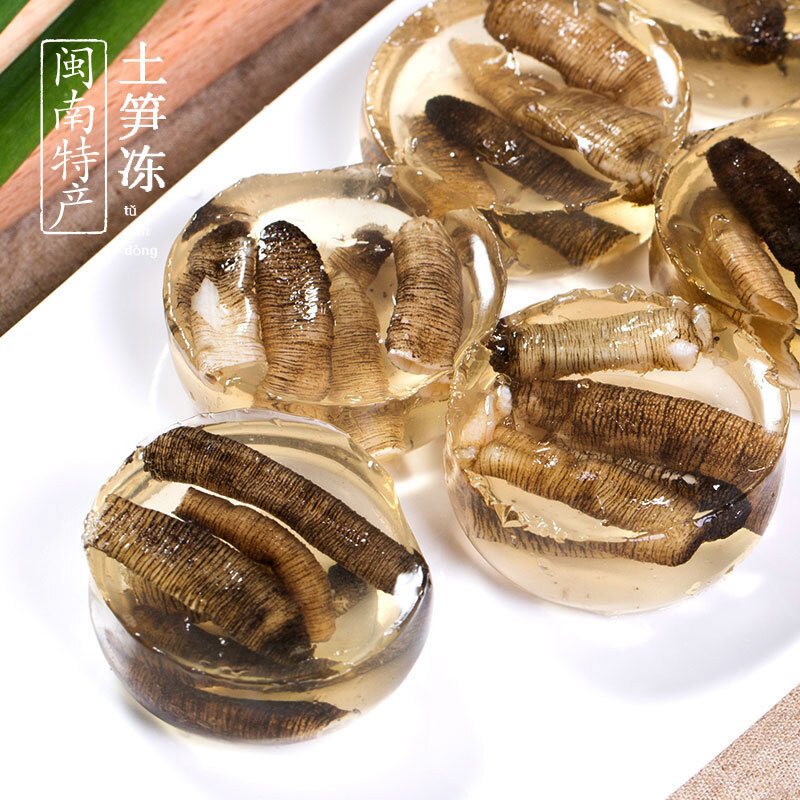 土笋冻 沙虫 福建厦门圆粒每份20粒新鲜现做