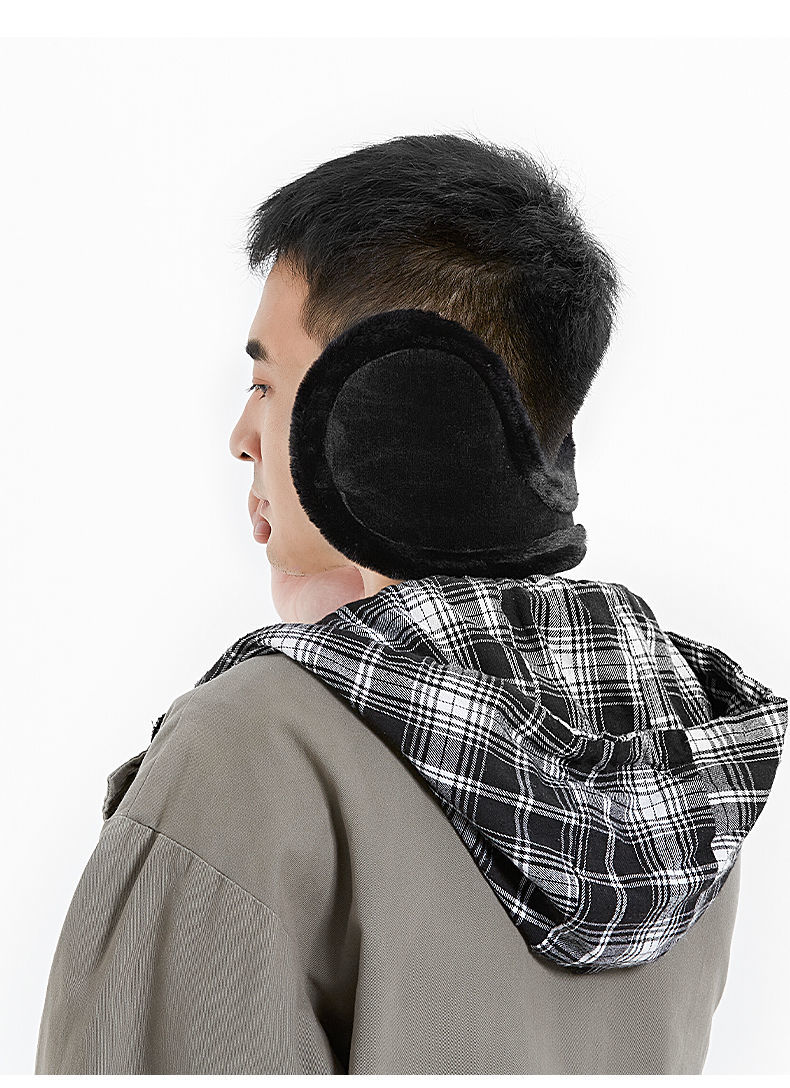 护耳罩加绒保暖耳罩男女冬大耳包韩版学生护耳朵防冻耳帽耳捂子户外