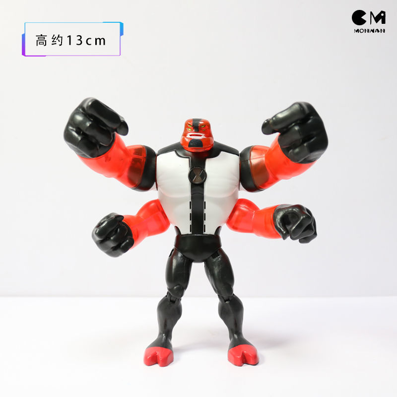 林中鸟正版散货 少年骇客ben10人偶田小班四手霸王外星英雄变形玩具