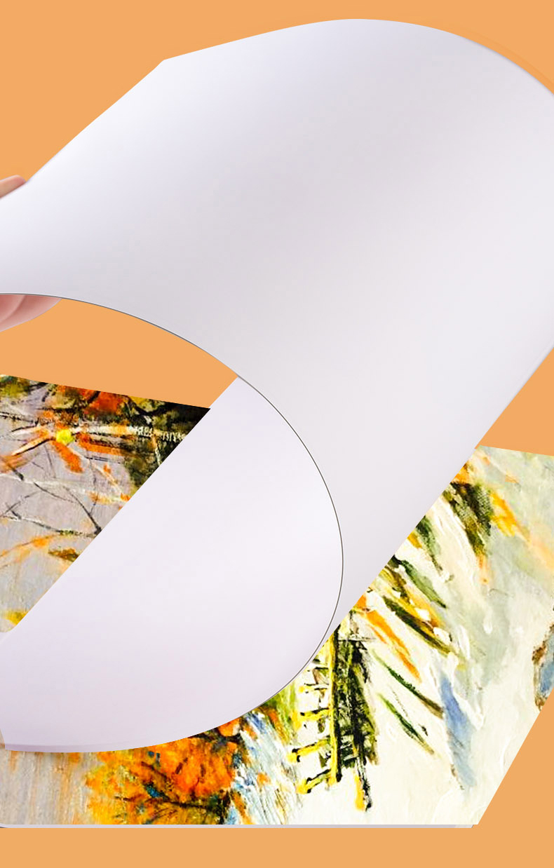 丙烯画纸画框2k4k8k丙烯颜料专用画纸丙烯纸画板画布画框加厚方形圆形