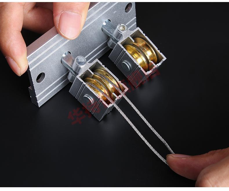 升降晾衣架钢丝绳更换配件手摇阳台手摇器晒衣架绳子晾衣杆钢丝线一根