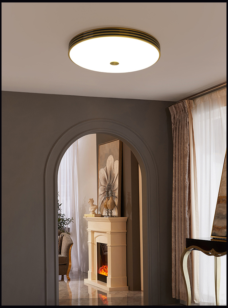 2022新款阳光房灯玻璃阳光房新中式吸顶灯卧室灯玻璃阳光房入户客房