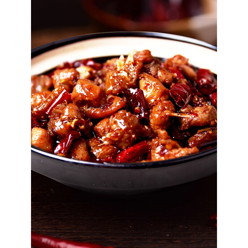 四川特产小吃零食熟食麻辣香辣兔丁兔肉干自贡冷吃兔 香辣150g