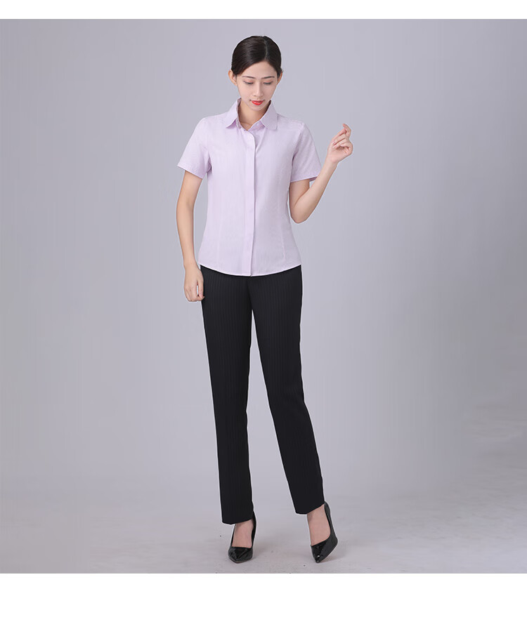 罗蒙romon萱贝绮光大银行行服衬衫女士职业装工装套装工作服长短袖