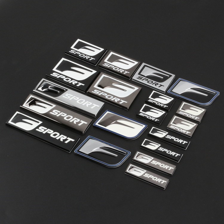 适用于雷克萨斯凌志isesrxnxct200改装fsport车标车贴尾标侧标fsport