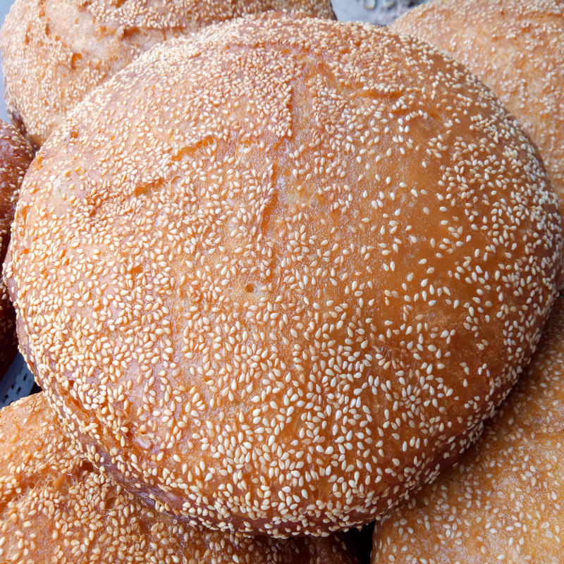 地方特产现烤正宗泰兴黄桥酒酵涨烧饼传统糕点美食点心礼盒原味涨烧饼