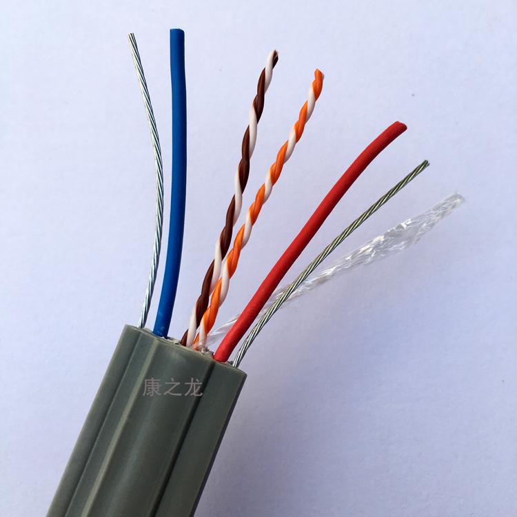 五类纯铜网线 8芯不带屏蔽双钢丝带电源线 国标无氧铜宝贝详情: 名称