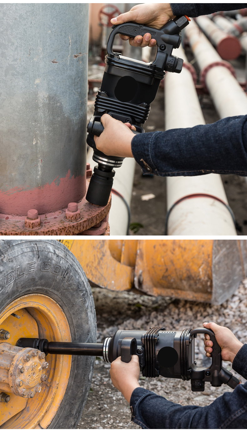 定制1寸中风炮大扭力风炮气动工具重型汽修风动扳手管桩厂专用风暴341