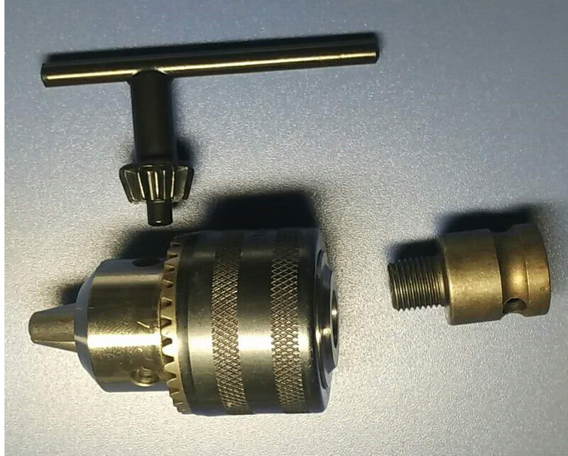 电锤夹头卡头 冲击钻转换夹头 电钻卡头 充电扳手转电钻卡头夹头 免