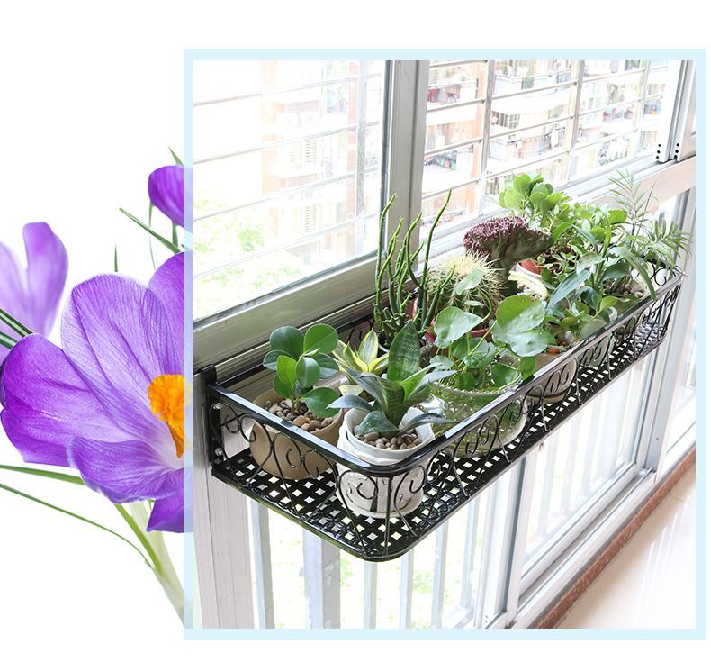 挂篮架花篮 壁挂式露台可挂式挂篮绿萝阳台花架室内户外多肉围栏花盆