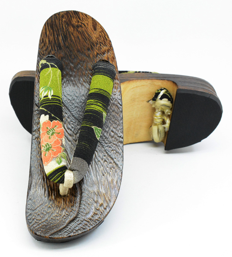 木屐木屐凉鞋cosplay桐木半月实木半月鞋好穿不累神里绫华大码长265