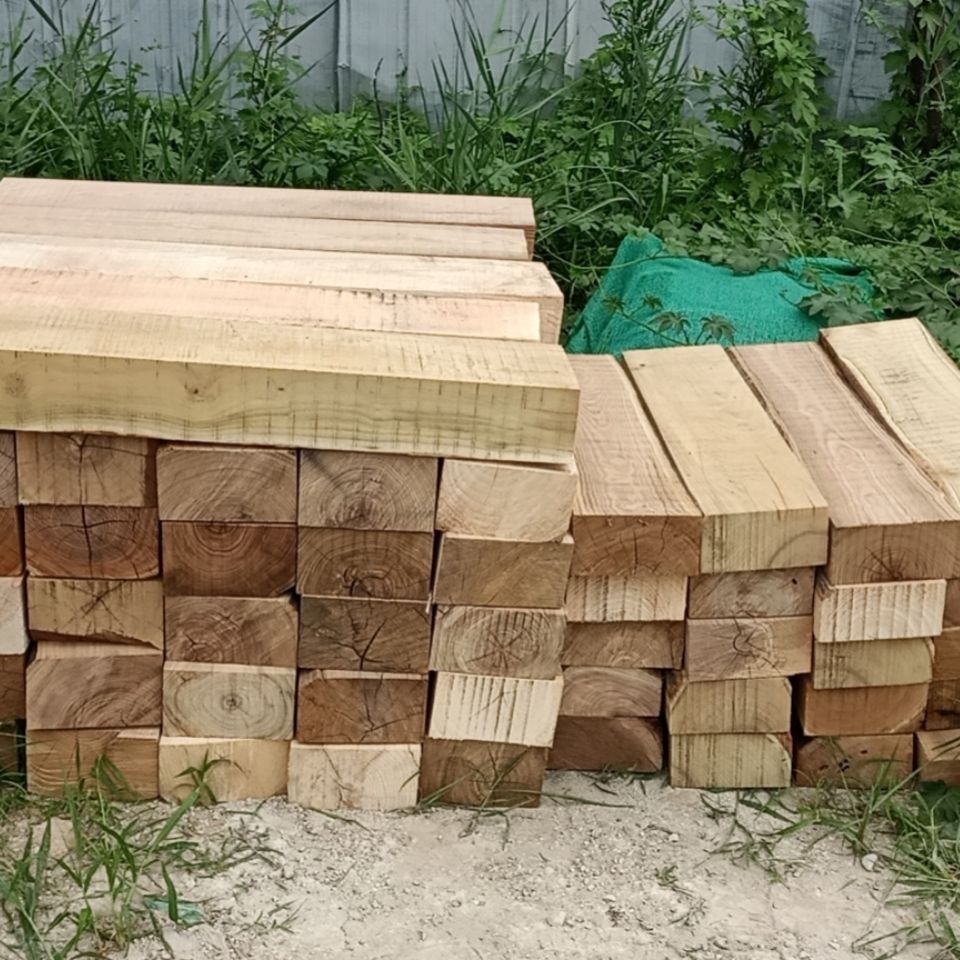 售吊车枕木机器枕木榆木槐木订做各种方木实木各种硬杂木101850