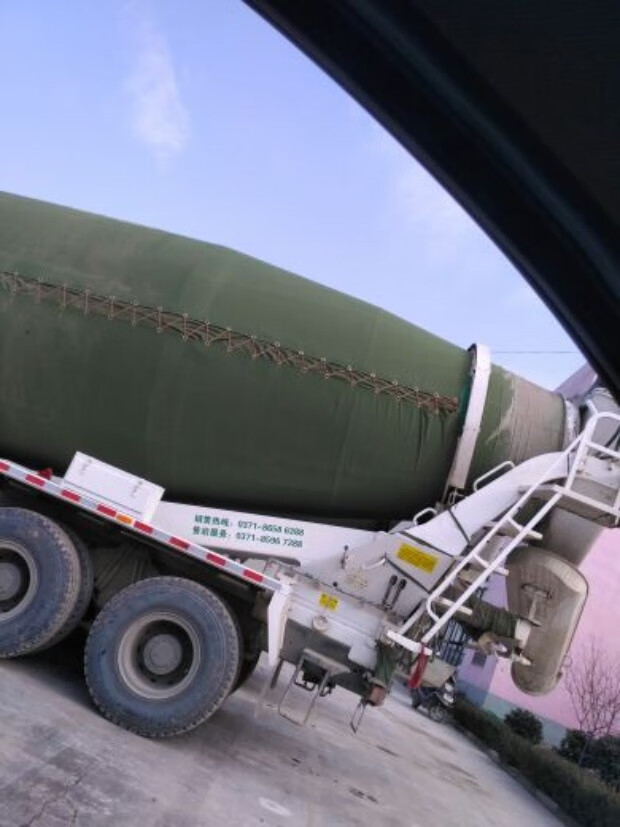 定制混凝土水泥搅拌车车衣,罐车罐衣,罐车车套12方,16方,18方,20 其他