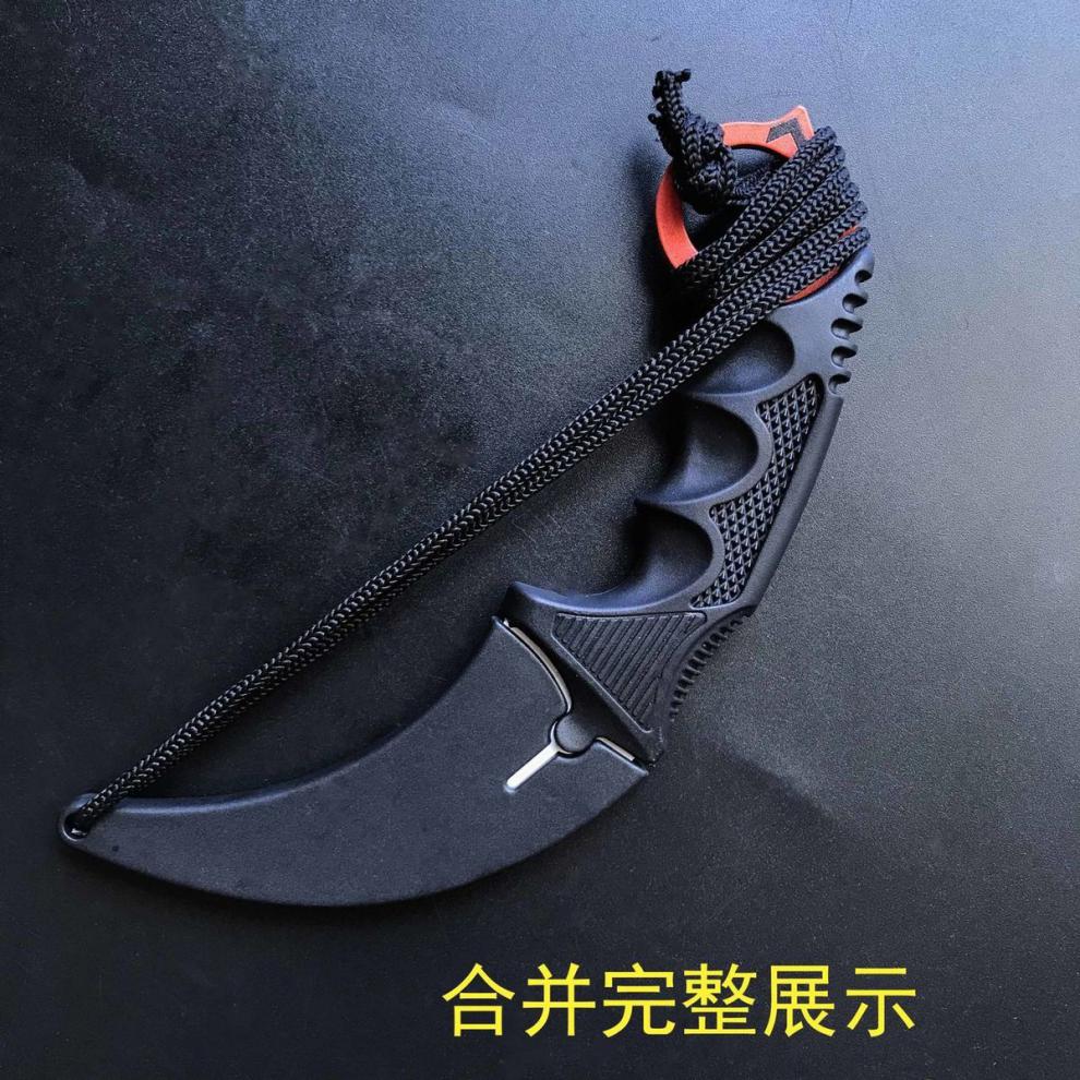 爪1刀未开锋防身战狼鹰爪1刀csgo爪子刀户外随身野外求生便捷蝴蝶小刀